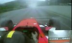 Formel 2 Pilot reagiert Blitzschnell