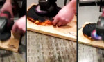 Lustiges Video : Pizza-Fix mit der Flex