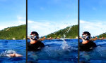 Lustiges Video : Schau mal kurz unter Wasser!