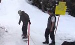 Probleme am Skilift