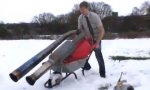 Schneegebläse mit Düsenantrieb