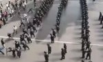 Römische Anti-Riot-Taktik in Korea