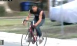 Mit dem Fahrrad auf der Flucht