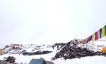 Lawine im Everest Base Camp