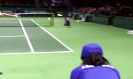 Movie : Verstecktes Talent beim Tennismatch