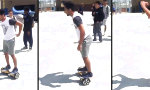 Funny Video : Epic Hoverboard Front Flip
