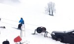 Lustiges Video : Highspeed-Skilift