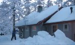 Schnee vom Dach entfernen