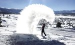 Lustiges Video : -20 Grad Eis-Rad