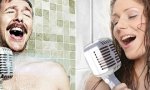 Endlich ein Star sein unter der Dusche