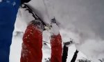 Kleine Abkühlung beim Skiausflug