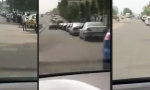 Lustiges Video - Monster-Schlange an der Tanke