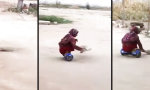 Lustiges Video - Langsam hält Fortschritt Einzug