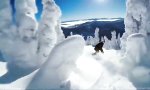 Locker flockig durch den Tiefschnee