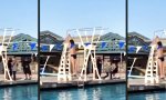 Lustiges Video : Einmaliger Sprung