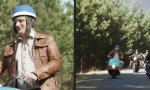 Lustiges Video : Der einsame Biker
