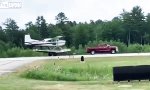 Lustiges Video : Wenn dein Flugzeug kein Fahrwerk hat