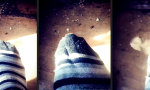 Lustiges Video : Socke mit Special Effects