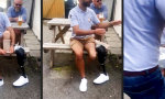 Funny Video : Sein neues Standbein