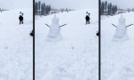 Funny Video - Schneemann Destroyer