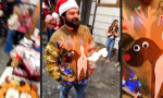 Lustiges Video - Weihnachts-Pulli mit dem gewissen Extra