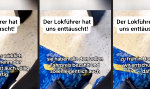 Kein Verlass auf die Deutsche Bahn