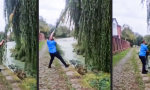 Funny Video : Tarzan zeigt, was er kann