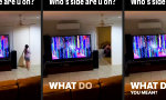 Lustiges Video : Fernseher kauputt, Mama!