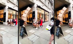 Lustiges Video : Paketstreich