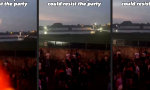 Flutlicht auf Rave-Frequenz