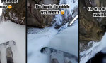 Lustiges Video : Der Couloir nimmt jeden. Behalten darf er wenige.
