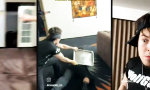 Funny Video - Licht aus, Schaden an
