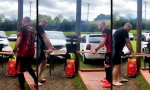 Funny Video : Churrasco. Abschied in zwei Hebeln.