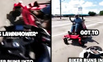 Motorrad trifft auf seinen Endgegner