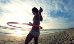 Lustiges Video : Hula Hoop at Venice Beach