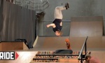 Skateboarder Backflips Down 6 Stairs