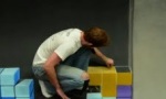 Lustiges Video : Tetris in Kreide